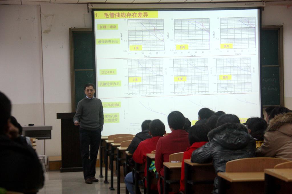 孙卫教授做报告